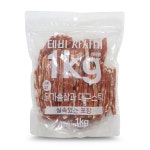 테비 사사미 대용량 강아지간식 치킨바, 1kg, 1개 : 댕냥댕냥마트