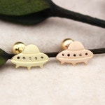 14k 로즈골드 피어싱 귀걸이 데일리 핑크골드 PE111 : 체리스쥬얼리