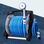 물청소 원예 꼬임방지 4분사 세차 릴호스 22m 전원주택 정원 : 더만컴퍼니