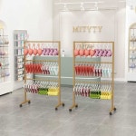 속옷 정리대 이동식 매대 전시대 의류 언더웨어 팬티 브래지어 거치대 걸이 : 골드제이드쇼핑