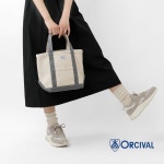 오르치발 ORCIVAL 캔버스 배색 토트백 S or-h0285kwc : 뮤우상회