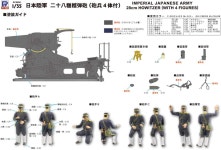구덩이로드 1/35 그랜드 갑옷 시리즈 일본 군대 28 糎 Genge Gun Guns 4 플라스틱 모델 G4444 : 라이프앤딜라이트