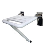 장애인화장실 벽면 설치용 튼튼한 접의식 의자 문화센터 보건소 : 올시즌세이프티