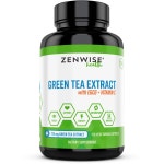 Zenwise 젠와이즈헬스 그린 티 추출물 725mg 베지테리안 캡슐 : TAERIM