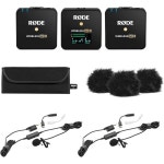 Rode Wireless GO II 콤팩트 마이크 시스템2x 송신기 포함 턴스타일 오디오 TASL500 라발리어 번들 : 인터프롤로