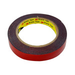 3M 검정색 폼 양면테이프 15mm x 4.95M 5개 롤타입 테이프 : 에스몰유통
