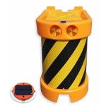 공원 주차장 입구 소형 태양광 쏠라 충격방지 탱크 도로분기점 빌딩 : 오픈리빙1