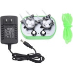 Yanmis 연동펌프펌프100240V G7282 연동펌프자동미니셀프프라이밍펌프 이중펌프헤드40~160mlmin 2G72823 : X G E N T