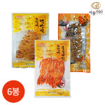 서울지앤비 맥반석 버터 불갈비 오징어 3종 6봉지 묶음 : CLICKMALL
