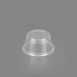 PET 소스컵 62용 66ml 용기 뚜껑 2500개 세트 : 용기야