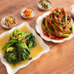 여수 수미네게장밥상 본점 / 갓물김치 2kg + 갓김치 2kg 돌산갓 맛집 김치 택배 포장 : 수미네게장밥상