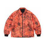 슈프림 남성 리얼트리 리버시블 퀄티드 워크 자켓 블랙 SS24J18 : Pitti Milan