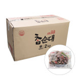 참순대 2KG/(주)달솔 BOX(10) : 장보자닷컴