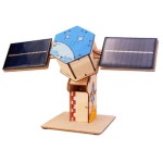 초등과학 대체에너지 태양광 원목 인공위성 만들기 수업교구 팀과외 중등실험 과탐 : 운동맨야