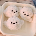 뱁새 키링 무료배송 모루인형 세마리세트 하찮은 귀여운 간단한 우정 어린이집 유치원 단체 선물 가방꾸미기 모자 랜덤 군번줄 : 다화