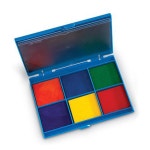 어린이미술 손바닥 발바닥놀이용 잉크패드 스탬프 팬시 일기검사 도장 문구 유치원생 : 털많은이발소