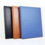 [아인텍] 가죽 O링 3공링 화일 바인더-펄블랙H5728(1개) : 핫트랙스