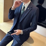 게네트릭 | 남자예복 웨딩 레귤러핏 촬영 슬림핏 하객룩 슈트 : 돌콩컴퍼니