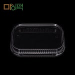 수입)F161직사각용기 PET뚜껑(320,345,480호환) : mypack