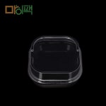 수입)F112정사각용기 PET뚜껑(310호환) : mypack