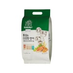 지니펫 전연령 생선 홀리스틱 홍삼  신선한 연어 관절건강 반려견사료 1.2kg × 1개 : 낭균관S