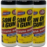 자동차 청소 틈새 시트 STP Son of a Gun All-in-One 청소기 및 얼티밋 인테리어 관리 제품 물티슈 3팩 : 십일호