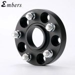 허브스페이스 휠 2 개 스페이서 어댑터 PCD 5x114.3 CB 64.1mm 테슬라 모델 3 Y 액세서리 혼다 호환 오디세이 시빅 CR-V 단조 알루미늄... 