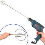 제과점제빵 베이킹 전동 대형드릴믹서날 베이커리 가게업소용 밀가루반죽기 휘핑거품 스텐 호떡붕어빵 1호 : 우리으뜸상회