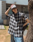 러브 하프 코팅 볼캡 : 투플랜