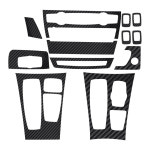 차량 장식 스티커 데칼 5D 광택 카본 스타일리시하고 잘 보호 호환 BMW X5 E70 2007-2013 22 개 : .산업.용품.부품-전문