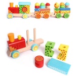 문구사 칙칙폭폭 기차 원목블럭 장난감 교구 유아용품 두뇌개발 어린이완구 유아 : 1more마켓