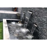 인공폭포 사우나 벽천분수 호텔 조경 인테리어 스크린 (필터 장착) 30cm : COZY-SMILE