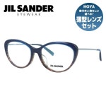 질샌더 Jil Sander 안경테 정품   J4001-M 55 사이즈 도 첨부    블루 라이트 원근 양용 노 : 스마일 포유