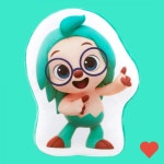 쿠션 원더 프린트 캐릭터 인형 봉제 장난감 : oNINEmart