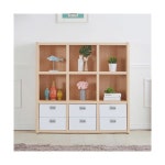 G3109 9칸 낮은 서랍 책장 1200 4colors : 명가리빙