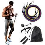 멀티 튜빙밴드 세트 라텍스 홈트 전신 근력운동 스트레칭 로잉밴드 근육 : 화수분스토리