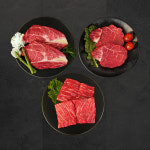 [횡성한우피아] 1++ 횡성한우 등심 안심 국거리 세트/ 투뿔한우 선물세트/ 프리미엄 한우선물세트/ 등심 500g + 안심 500g +국거리 500g... 