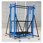 전동 고소 작업대 화물 엘레베이터 발판 아시바 리프트 3m(내하중400kg)+리모콘 : 마켓BL
