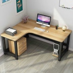 ㄱ자책상 L자책상 코너 서재 사무실 컴퓨터 테이블 대형 왼쪽 모서리 120x100x80 : 오케이웨어