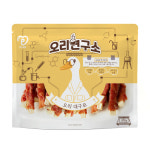 피랩 강아지 육포 간식 오리연구소 오리 슬라이스, 300g, 1개 : 멍멍마블