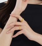 24k 순금 도이린 볼드 반지 3.75g : 소아벨라쥬얼리