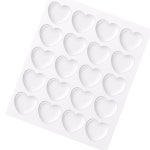 레진스티커 하트 투명에폭시스티커 에폭시 스티커 DIY 만들기 DD-10062 : 서치플레이스8