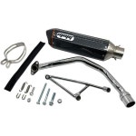 오토바이 부품 배기 튜닝 파츠 MMG 배기시스템 머플러 GY6 125cc 150cc 4행정 : 에이틴직구
