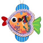 어린이집만들기 물고기만들기 유치원만들기 물고기속물고기벽걸이만들기 만들기대장 방과후만들기 : 서치플레이스9