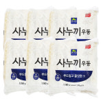 면사랑 사누끼우동 부드럽고 쫄깃한맛(230g X 5개) 1150g 6개 : 패스트몰 스토어