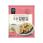 청정원 구운 김밥김 20g 1개 20g × : 멍균관