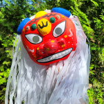 추석 만들기 키트 해태 사자탈 전통 놀이 종이탈 종이가면 만들기 한지 공예 세트 : 미아 아트