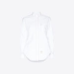 톰브라운 여성 클래식 라운드 칼라 더블 스티칭 옥스포드 셔츠 화이트 FLL019I 06177 100 : septem