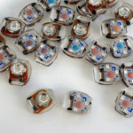 LED 발광 파츠 버튼 도매 불빛 악세사리 부자재 제작 재료 : 더하우스 마켓