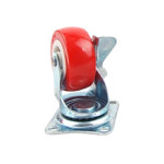 PVC 바퀴 핸드카 스톱 빨강 2인치 : 초로기마트